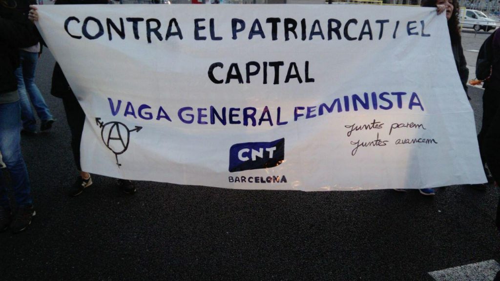 CNT convocarà vaga general feminista de 24 hores el 8 de març