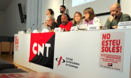 [Sindical] Unanimitat sindical a Catalunya en defensa de les 6 de La Suiza i la llibertat sindical